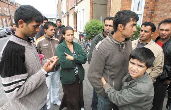 belfasto imigrantai