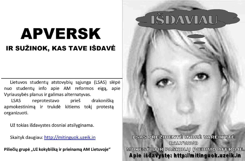 studentu isdavike vareikyte