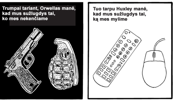 orwell vs. huxley 12
